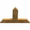 Ekena Millwork Portland Rough Sawn Timber Gable Bracket, Western Red Cedar, 36"W x 24"H x 2"D x 6"F, 16/12 Pitch GBW036X24X0206POR00RWR - alternate 4